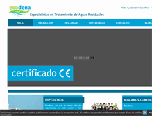 Tablet Screenshot of ecodena.com